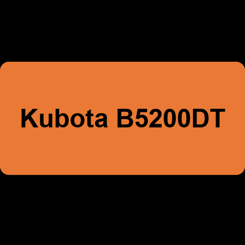 Kubota B5200DT
